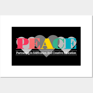 PEACE Homeschool Co-op T-Shirt Posters and Art